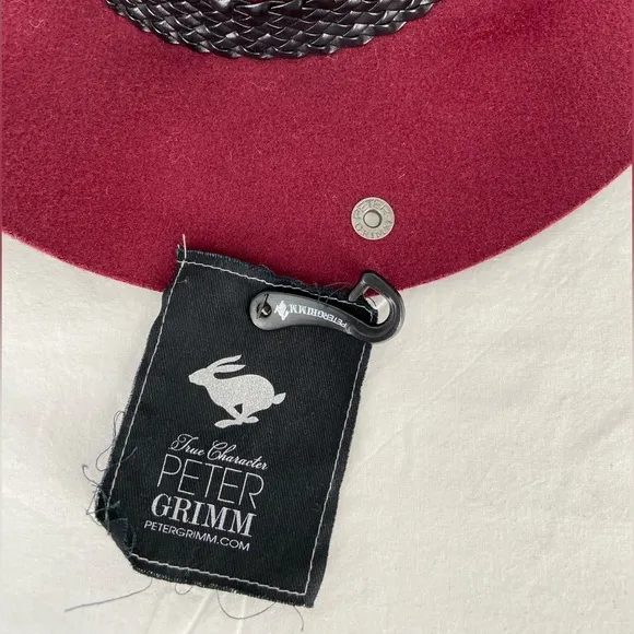 Peter Grimm NWT,  Burgundy Joni‎ Felt Hat - Image 8