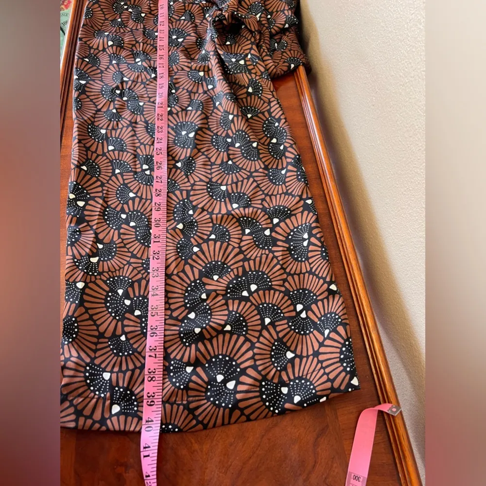 House Of Harlow 1960 Satin Wide Leg Fan Pants Size L - Image 11