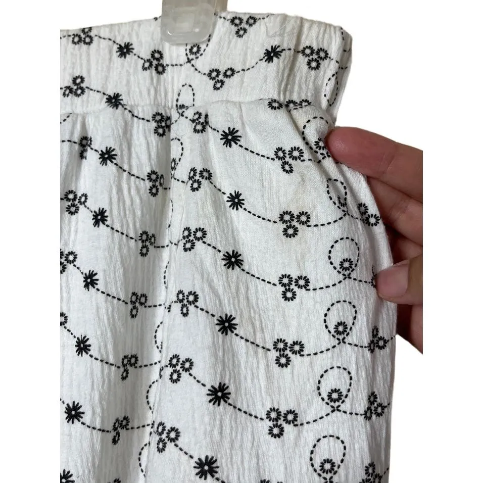 REQUIREMENTS‎ Womens Size S White Black Vintage Y2K Boho Chic - Image 6