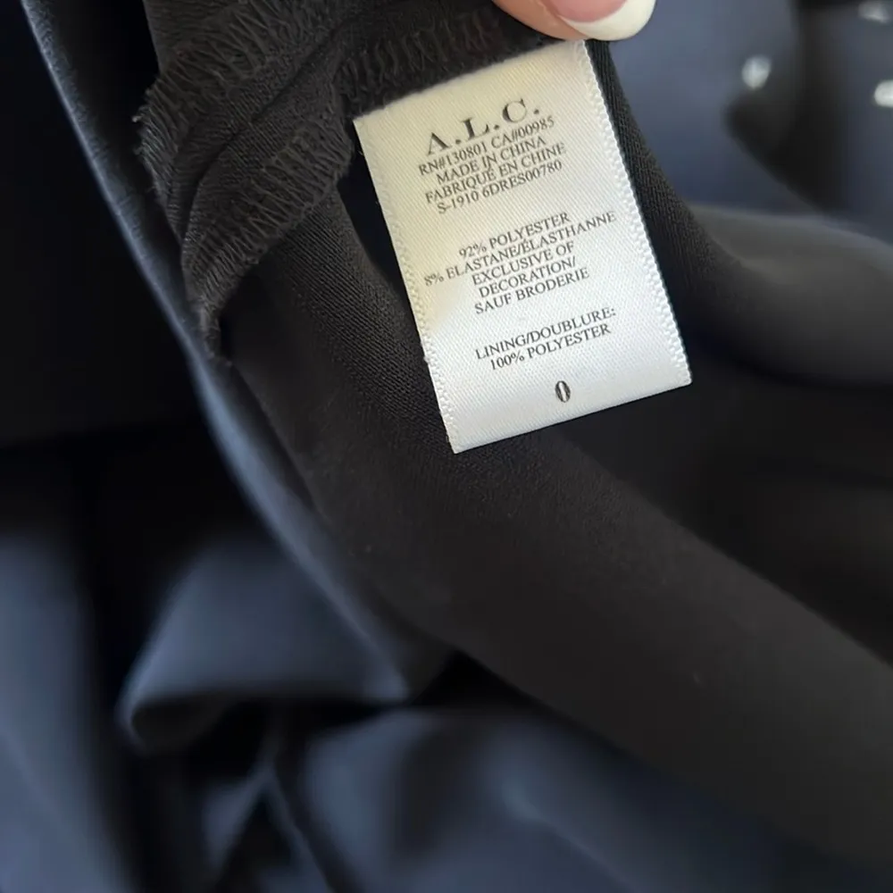 A.L.C. Lana Studded Long-Sleeve Mini Dress - Image 11