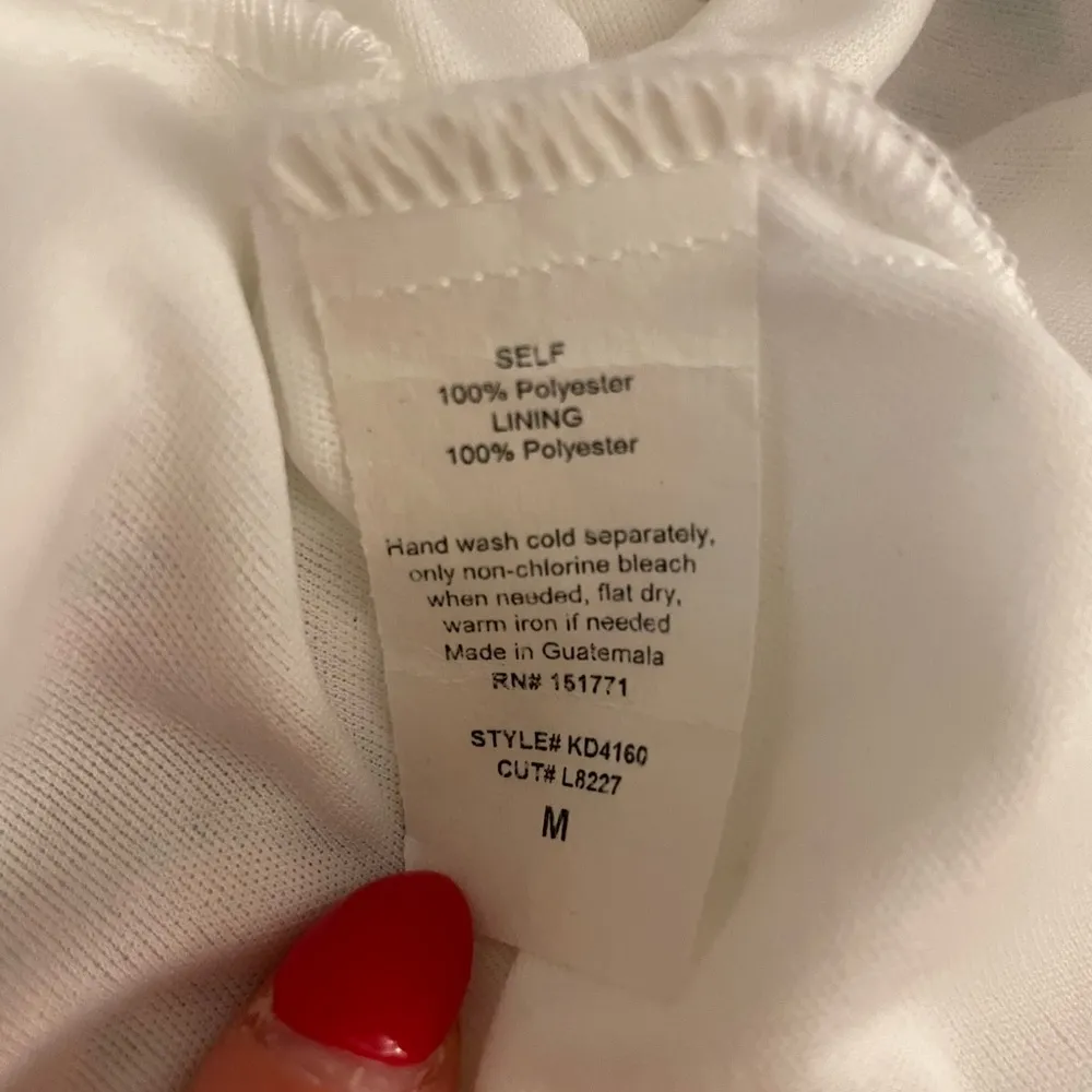 Altar’d State Short Sleeve Floral Wrap Dress, White, Size M, EUC - Image 5