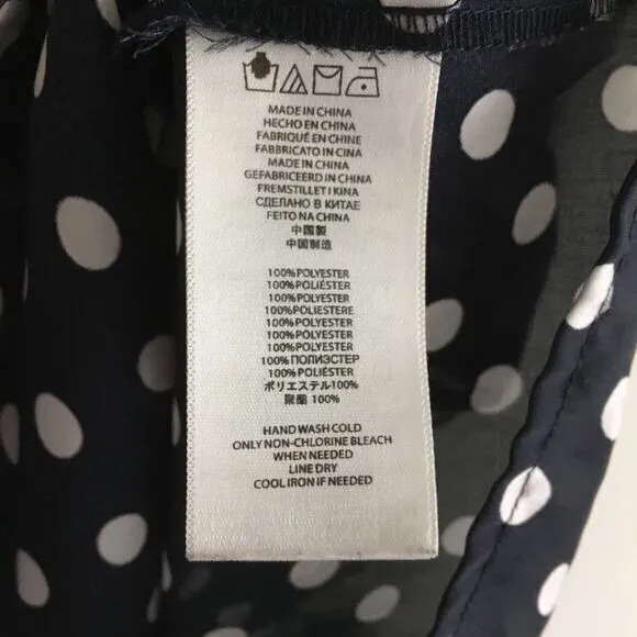 MICHAEL Michael Kors Top‎ Polka Dots Black - Image 3