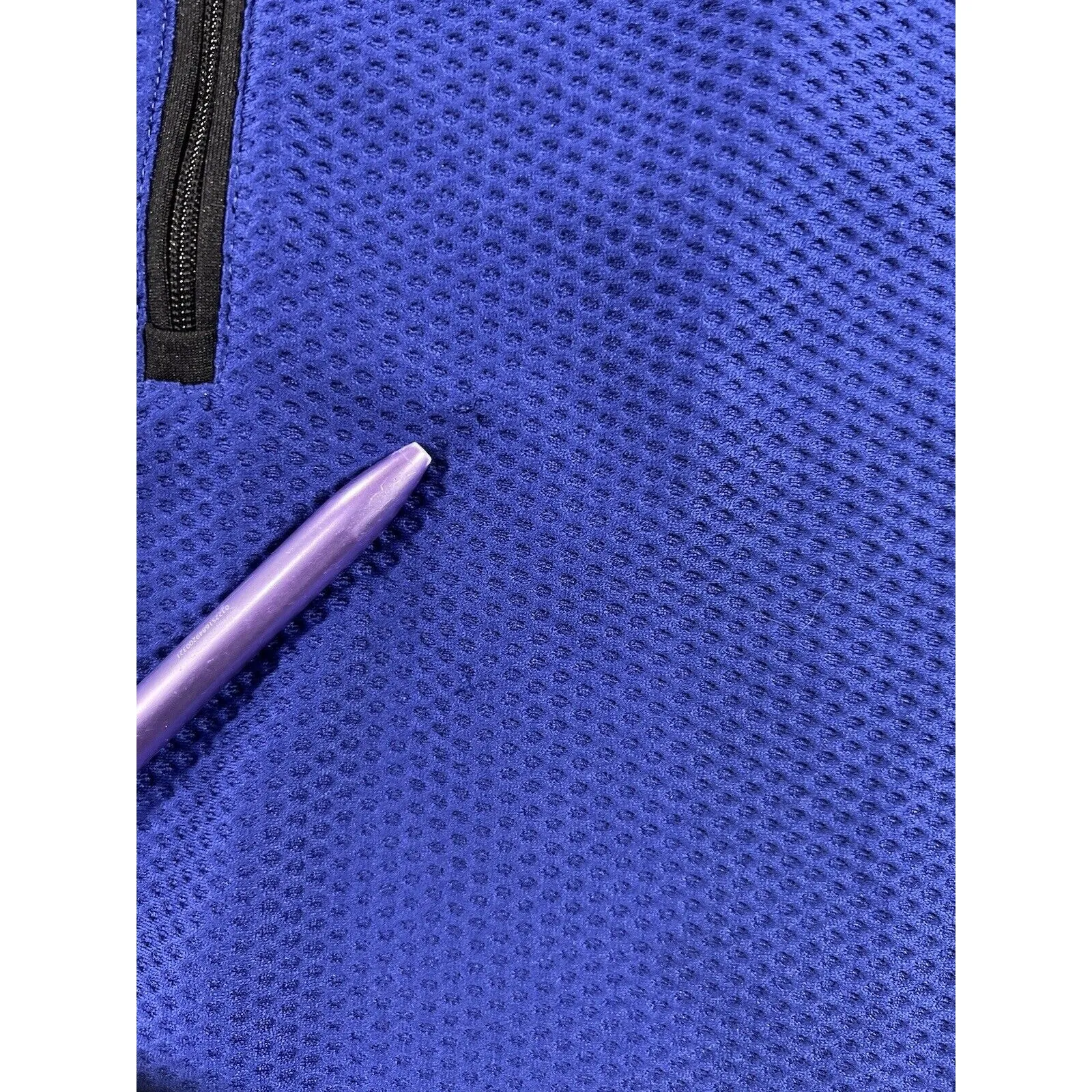 Lauren Ralph Lauren‎ Shirt Women Small 1/2 Zip Honeycomb Raglan Colorblock - Image 5