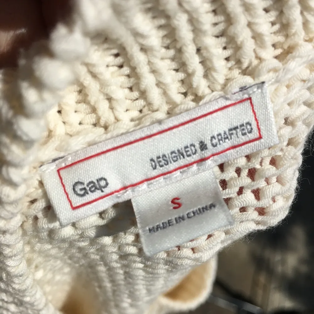 Cream GAP sweater (W) - Image 6