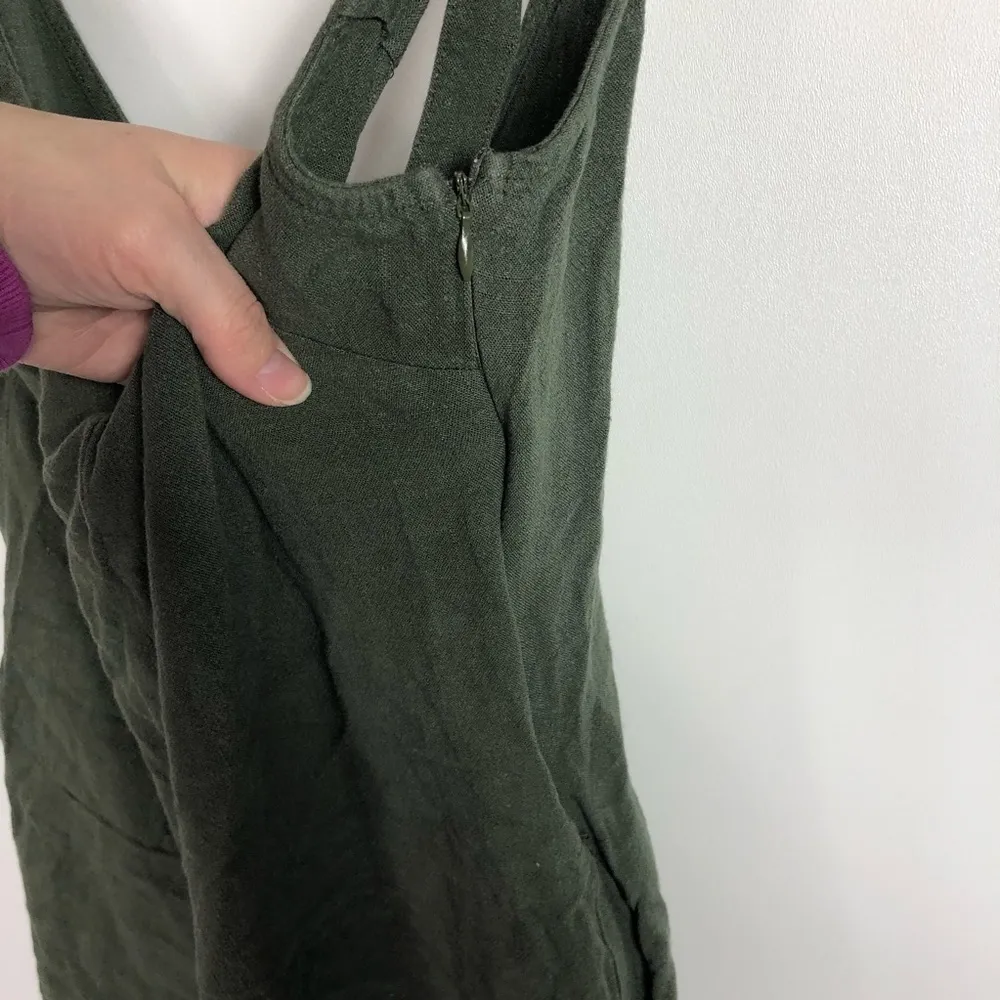 Slide‎ show green romper women’s size 6 - Image 7