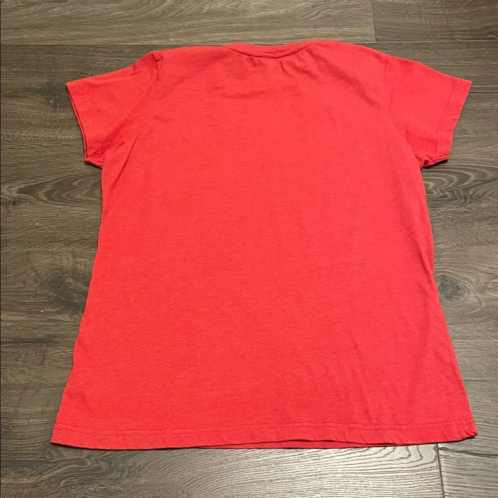 Women’s Hotel Paisano Red Marfa Texas Graphic Shirt Sleeve T - Image 6