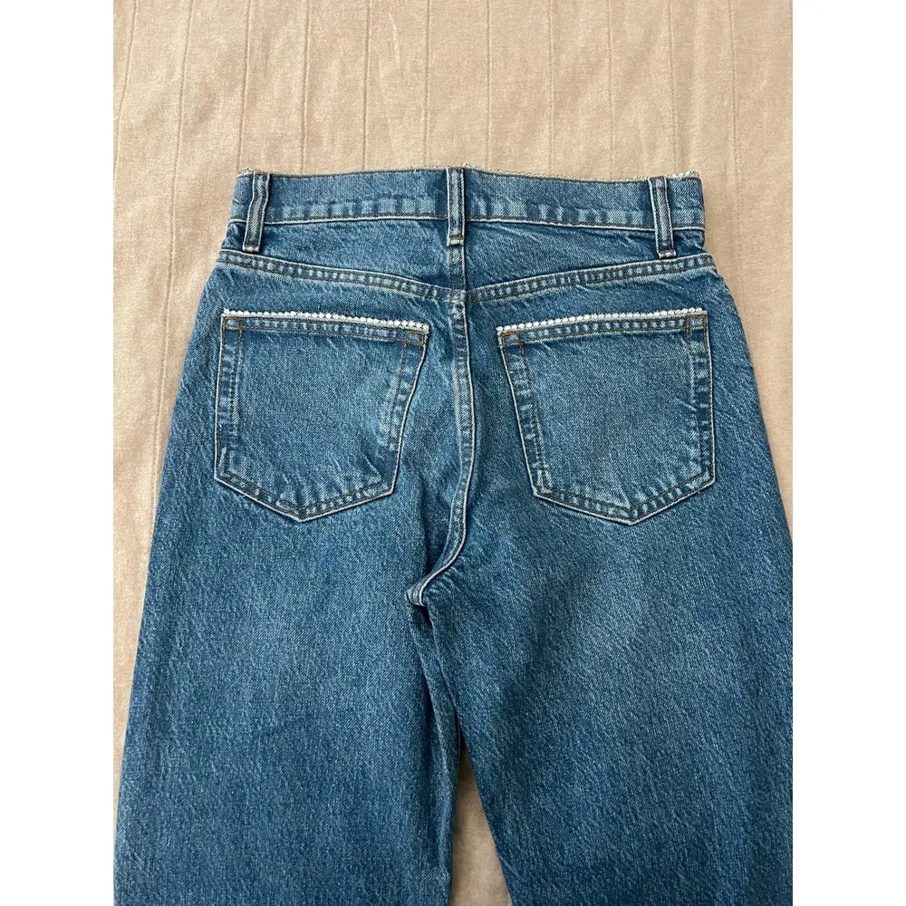 Stardust Straight Leg High Rise Jeans Medium wash - Image 13