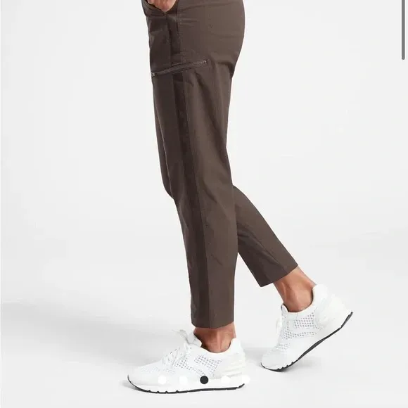 Athleta Wander Hybrid Utility Pant Walnut Brown Women’s Tall - Image 3