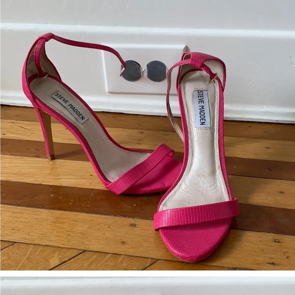 Steve Madden Pink Strappy Heels - Image 2