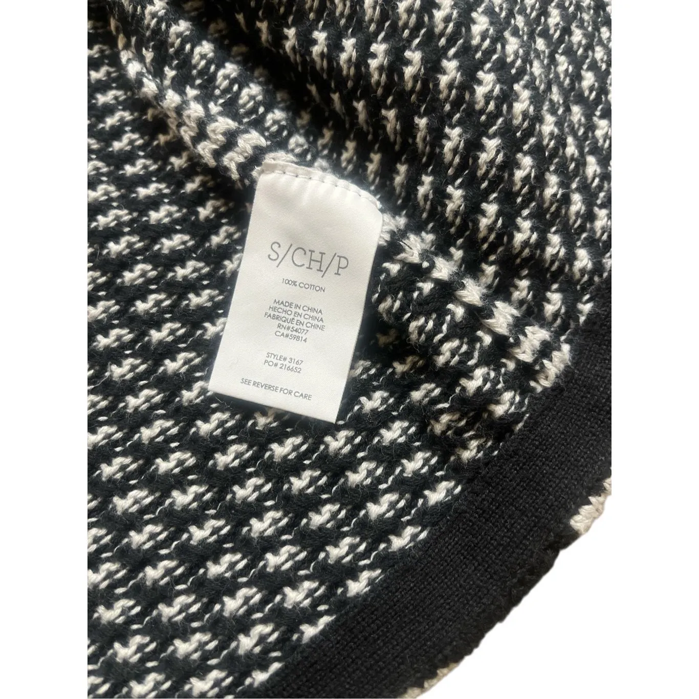 CAbi Fergie Split Stripe turtleneck sweater Small - Image 6