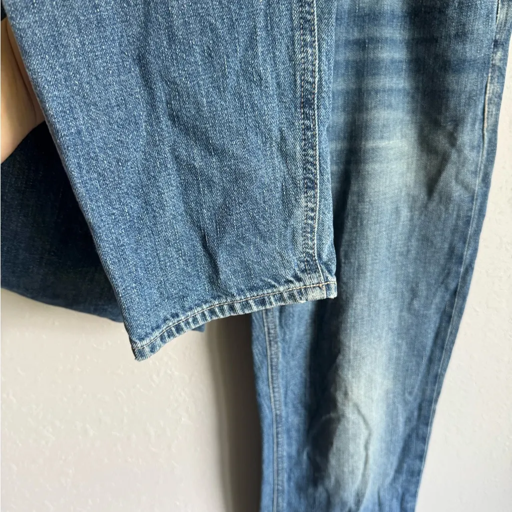 Lucky Brand Mid Wash Blue Denim Sienna Slim Boyfriend Jeans Womens 26 - Image 4
