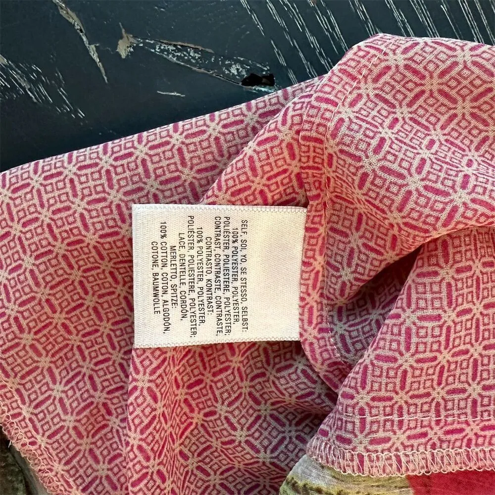 Meadow Rue Anthropologie Beige Floral Key - Image 5