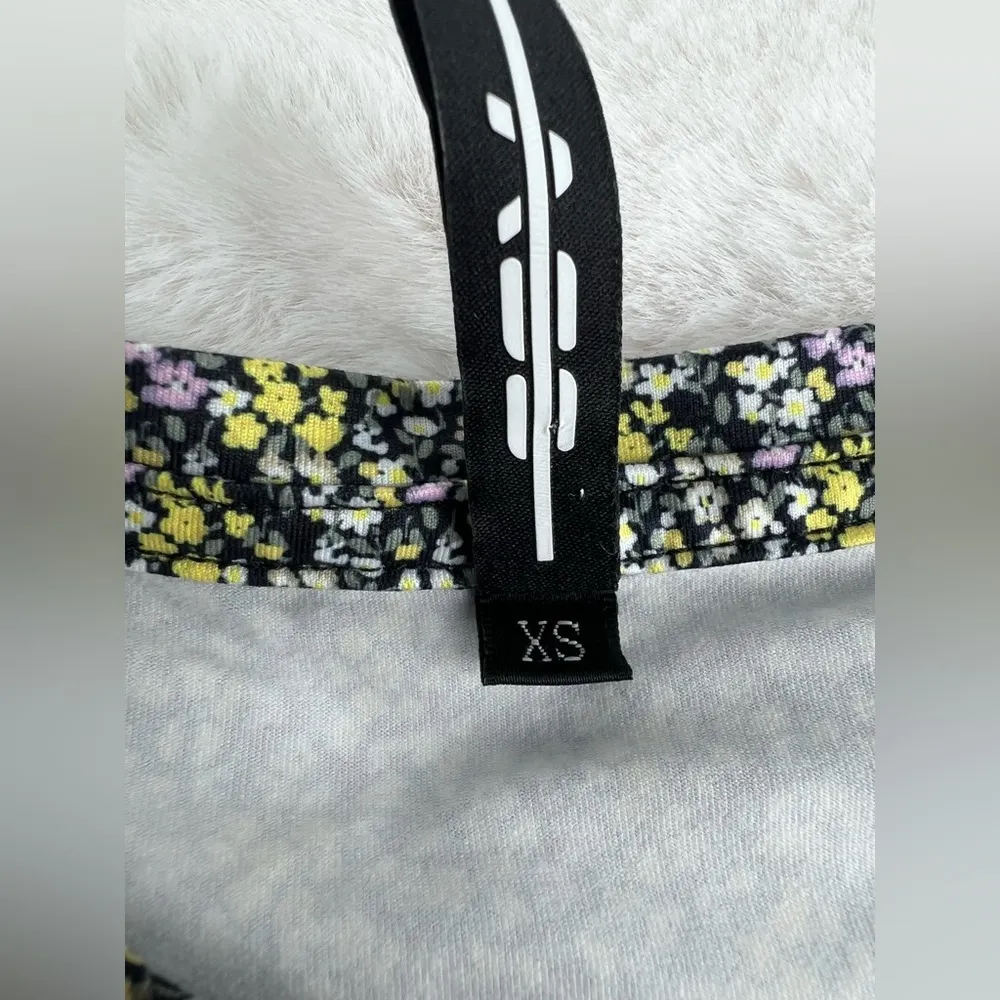 Adam Selman Sport Cropped Floral Print Tank Top size XS - Image 7