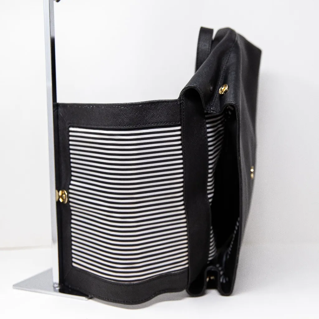 Kate Spade New York Cameron Street Neema Leather Backpack Purse Bag Black - Image 5
