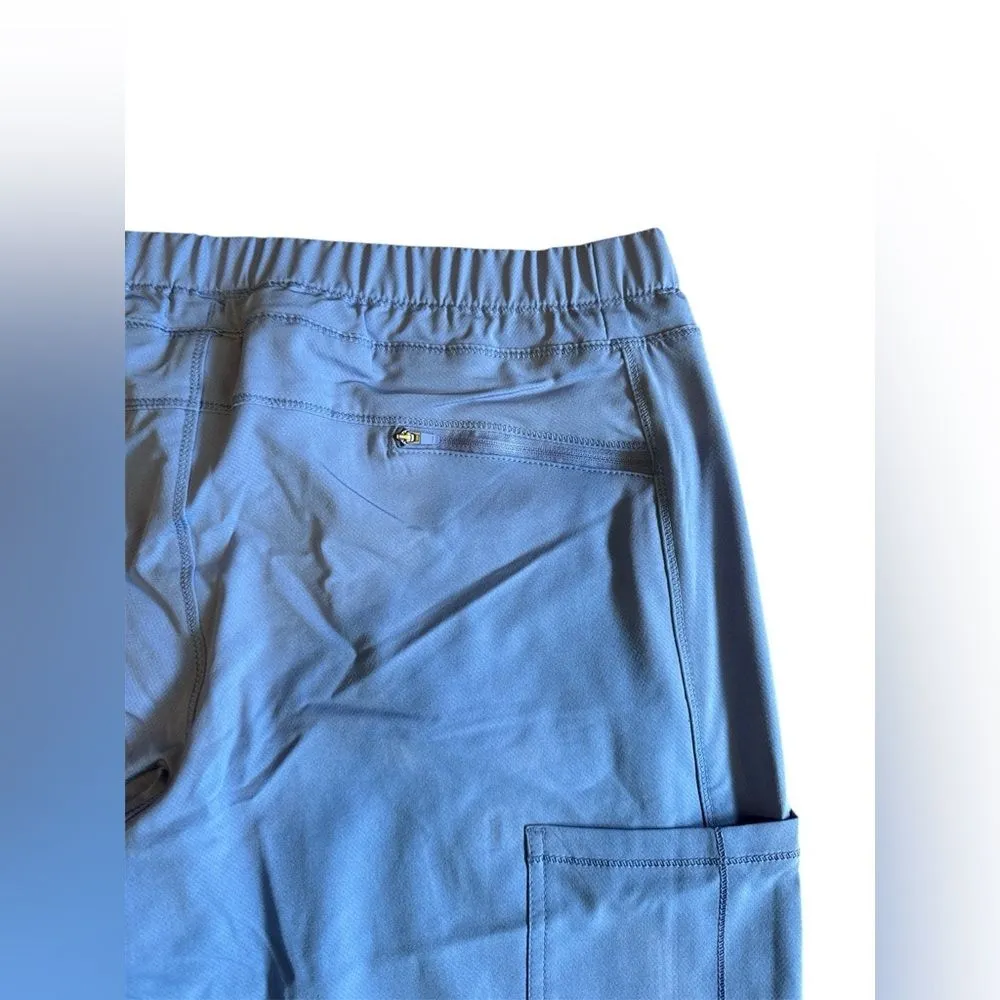 Dickies Dynamix‎ Medical Scrub Pants Women’s Size LP Mid Rise Straight Leg Cielo - Image 8