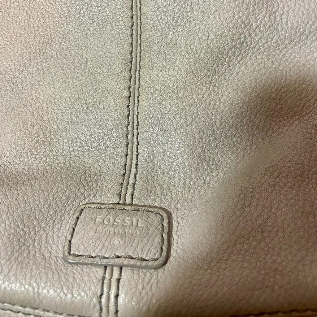 FOSSIL Leather Crossbody Satchel Bag - Image 10