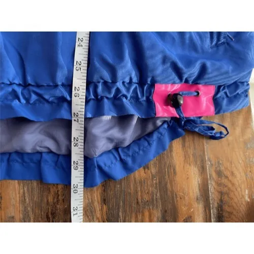 Vintage Obermeyer Thinsulate Ski Pullover Anorak Jacket Blue Pink 80s 90s Unisex - Image 4