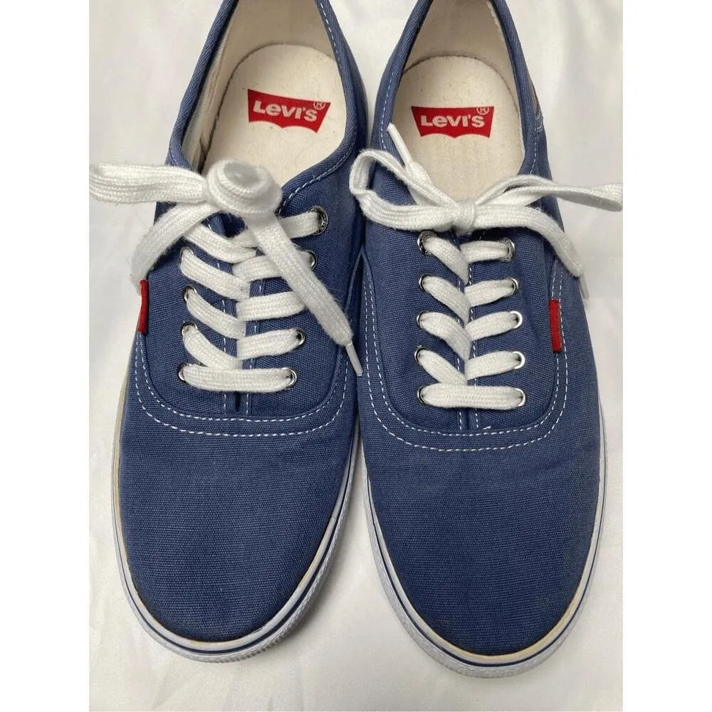 Levis Womens Blue‎ Sneakers Sz 9 - Image 3