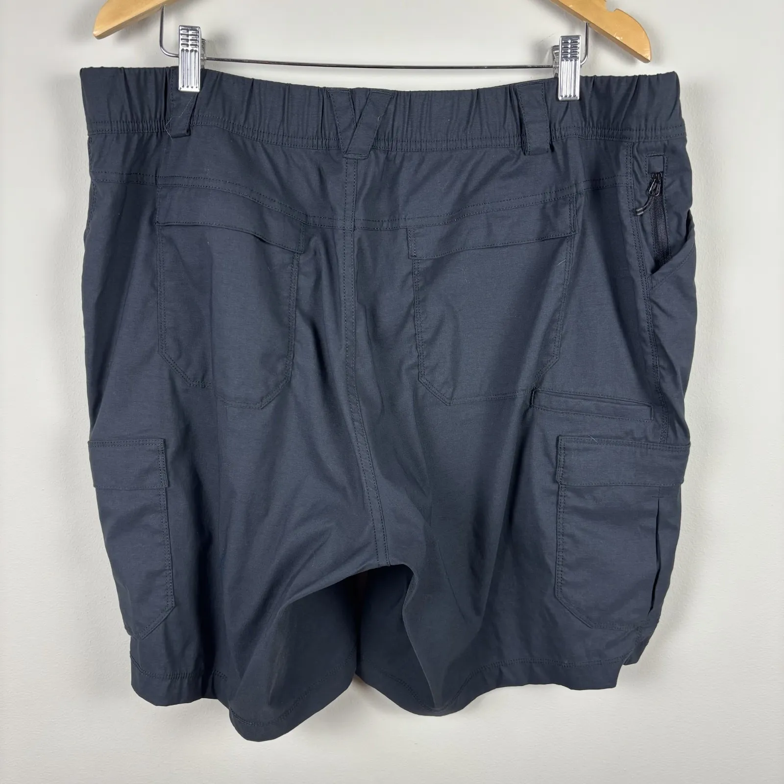 Duluth Trading Co Shorts Womens 18W Black Dry On The‎ Fly 10" Cargo Outdoor Plus - Image 3