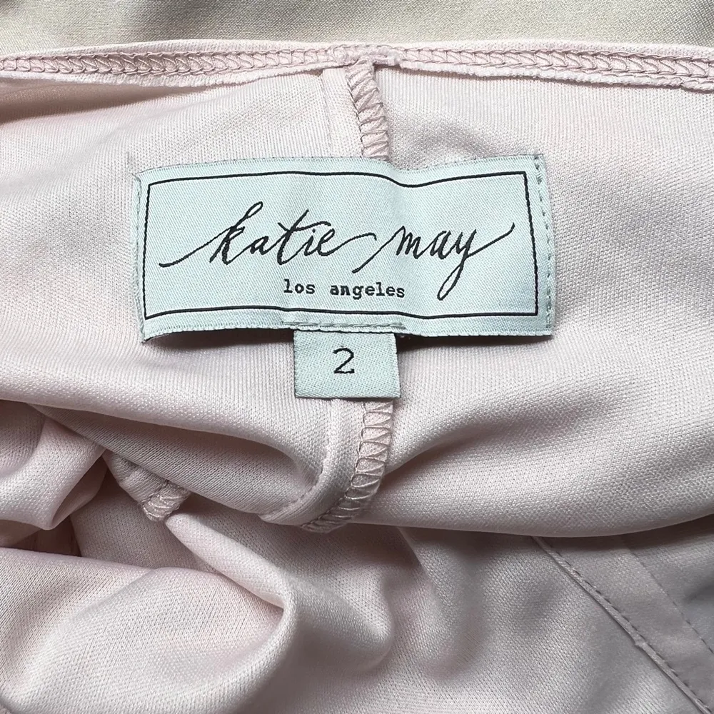 Katie May Hannah One Shoulder Crepe Gown - Image 10