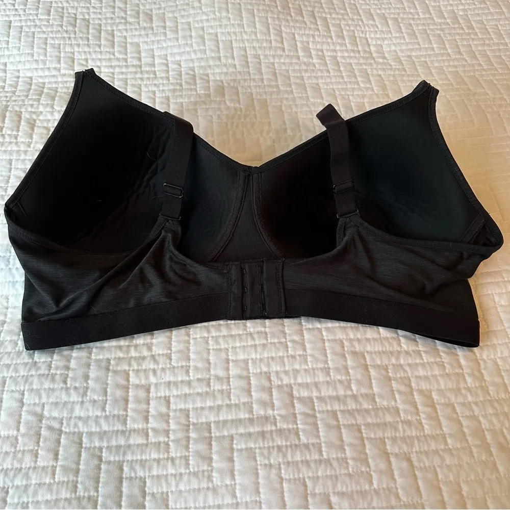Hanes X-Temp Black Wireless Bra Size XL - Image 4