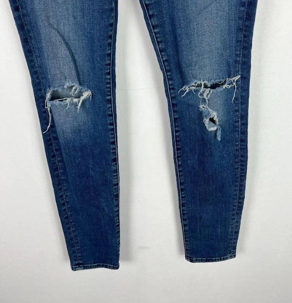 The Castings High Rise Skinny Jeans Canton Wash Size 29 EUC T2712 - Image 3