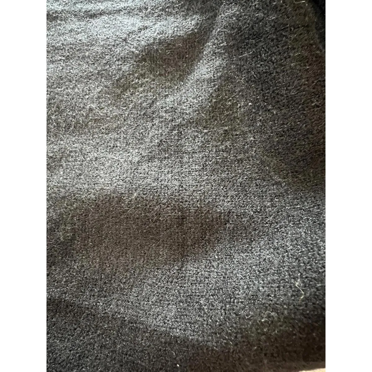 Carmen Marc Valvo Black Sleeveless Cowl Neck Knit Sweater Vest Women’s L - Image 10