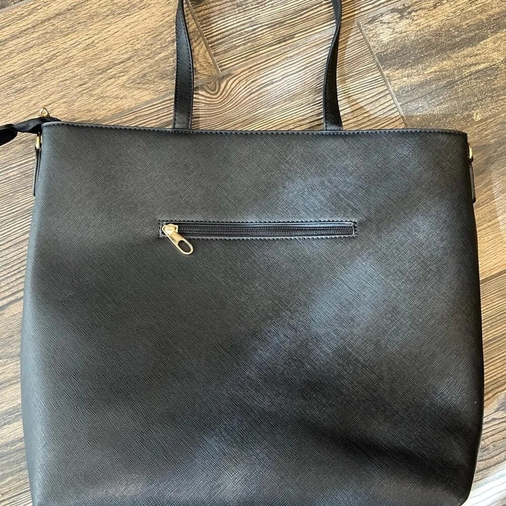 American Bee Shoulder Bag Black - Image 2