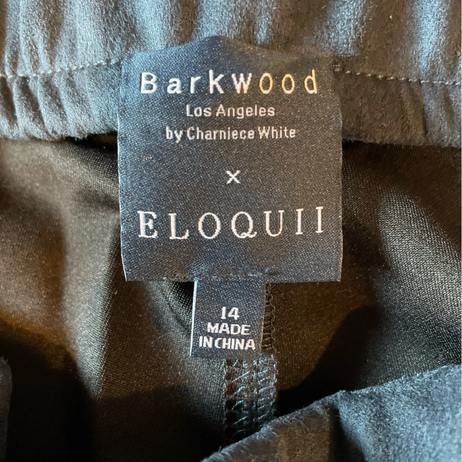 BARKWOOD x ELOQUII Faux Suede Leggings With Stirrups Collegiate Blue Size 14 NWT - Image 13