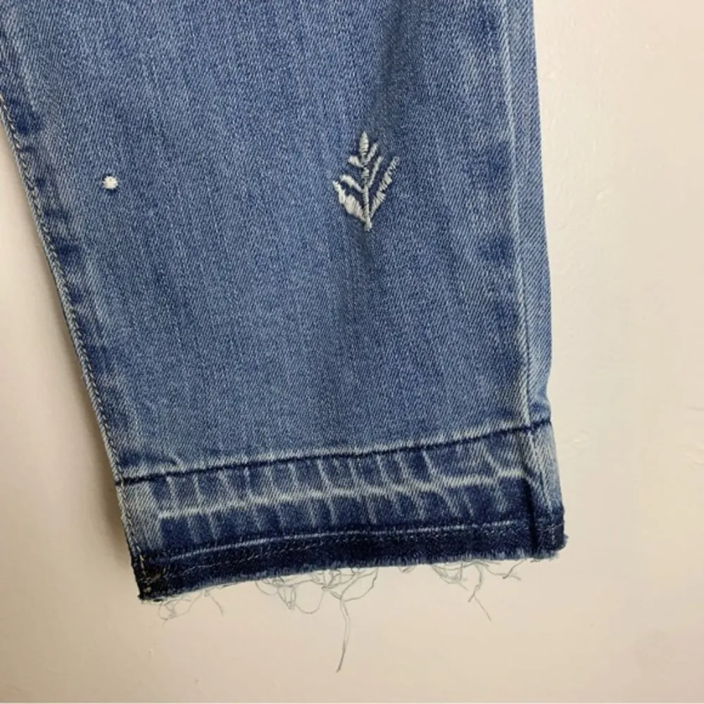 Level 99 Clearwater Aubrey Relaxed Cropped Skinny Jeans Blue Size 27 - Image 10