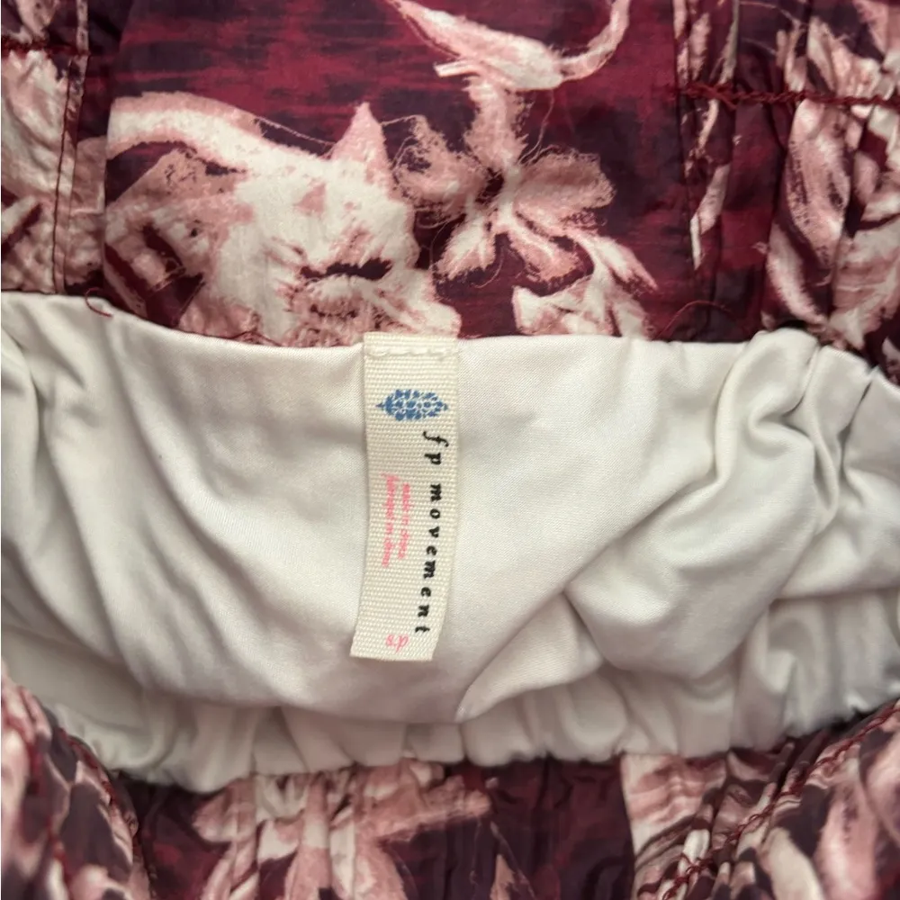 Free People Tropical Running Shorts Size Small - Image 3