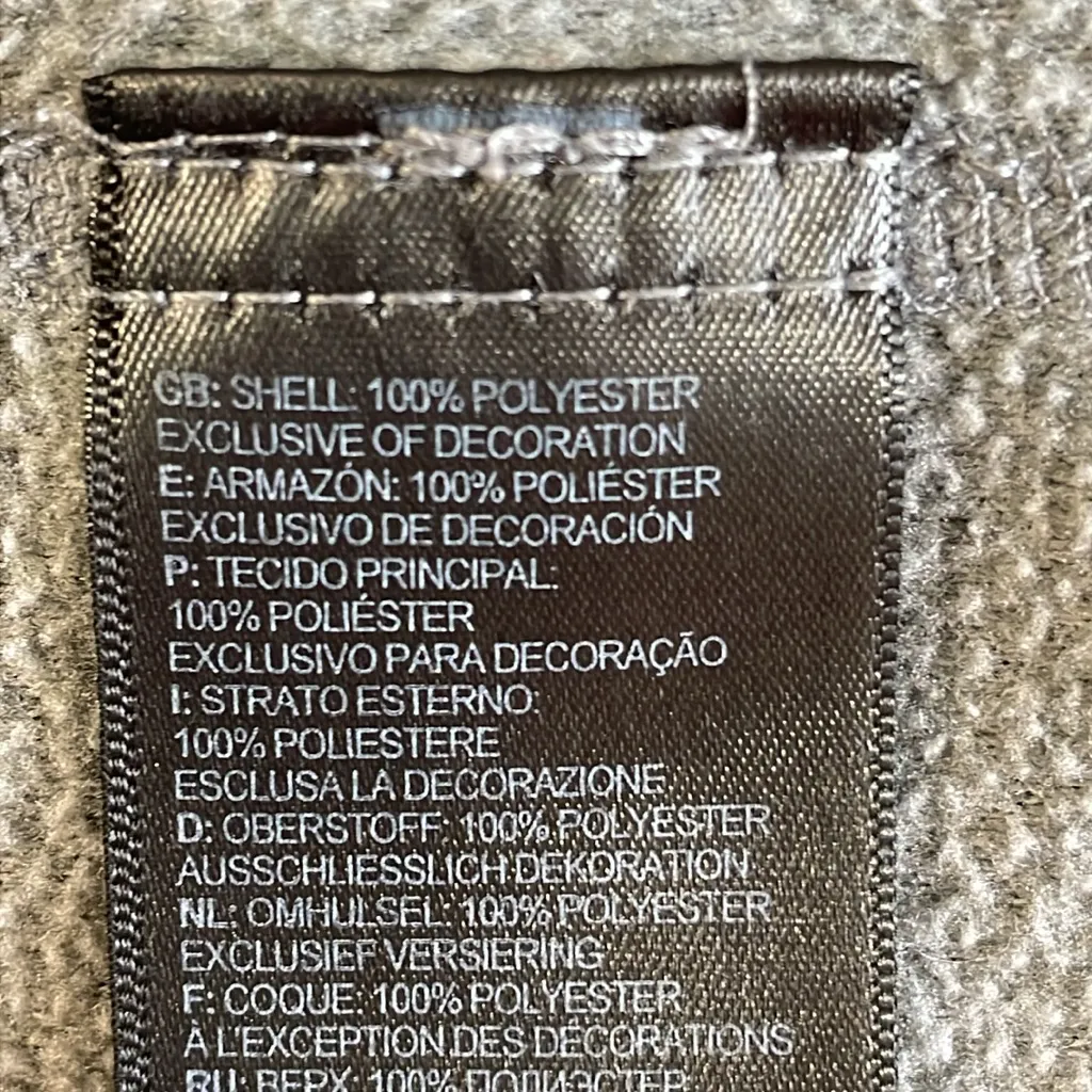 The North Face Dark Gray Half-Zip Fleece - Image 6