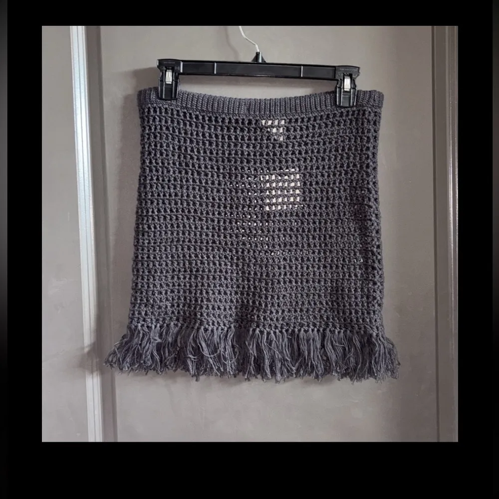 The Garment Black Fringe Skirt Set Size 10 - Image 4