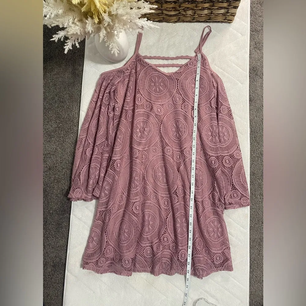 Love Fire Dress Medium Dusty Rose. - Image 6