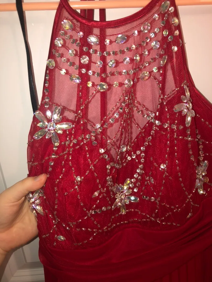 Red Prom Dress - Image 8
