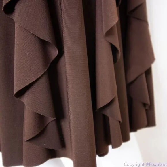 Betsy & Adam by‎ Linda Bernell ruffled tie waist prom dress, size 14 - Image 9