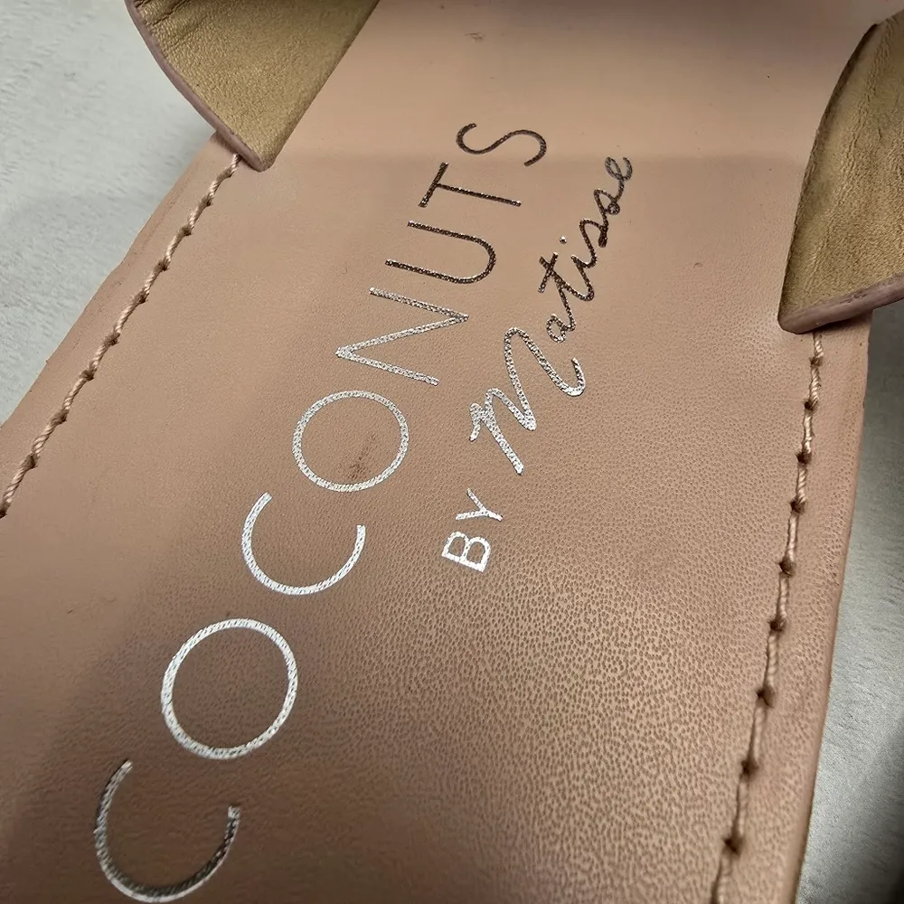 {8.5M} Coconuts By Matisse Blush Pink Croc Sandal Slides - Image 9