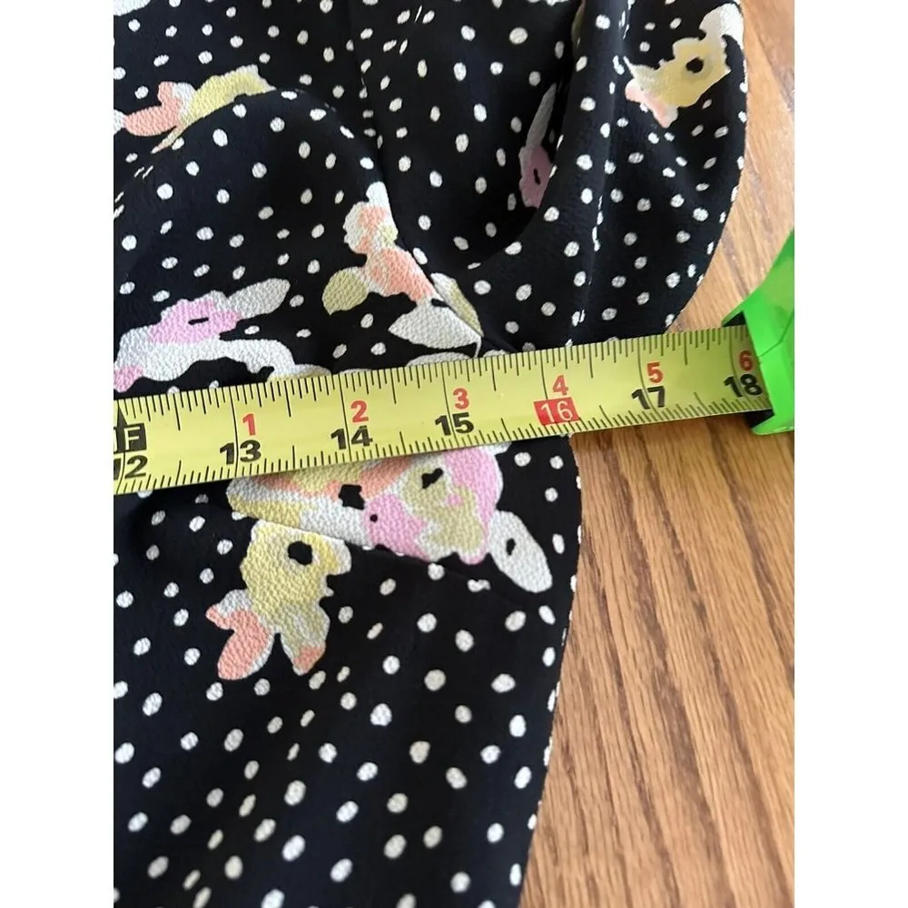 Size 4 Uk 8 TopShop Floral Print Dress Wedding Party New Year Open Back Summer - Image 14