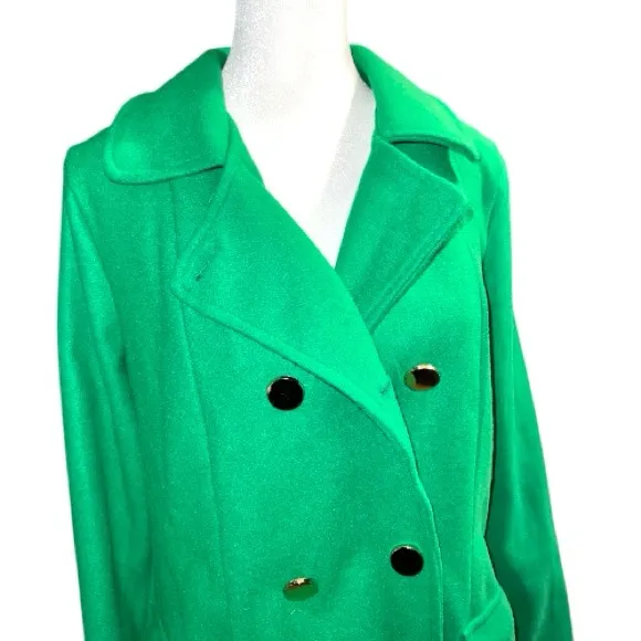 Haute Monde  Emerald wool blend Jacket - Image 5