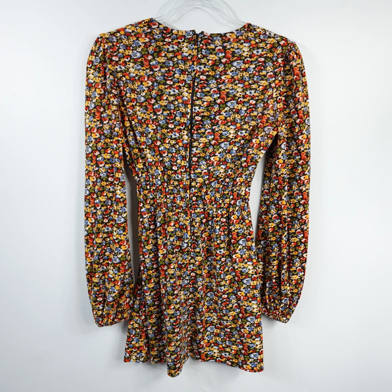 Vintage 60s 70s Young Innocent by Arpeja Floral Peasant Sleeve A - Image 3