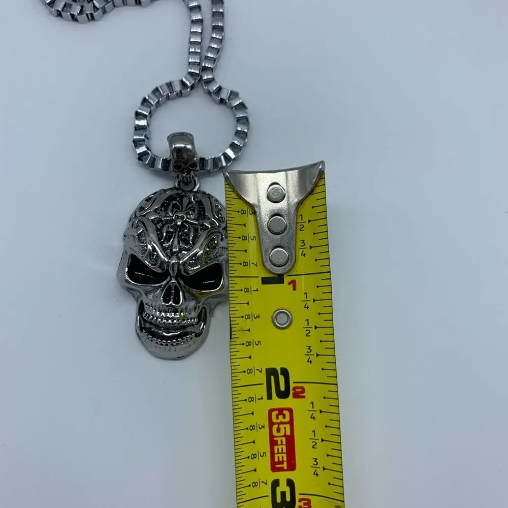 New Halloween skull pendant fashion necklace - Image 5