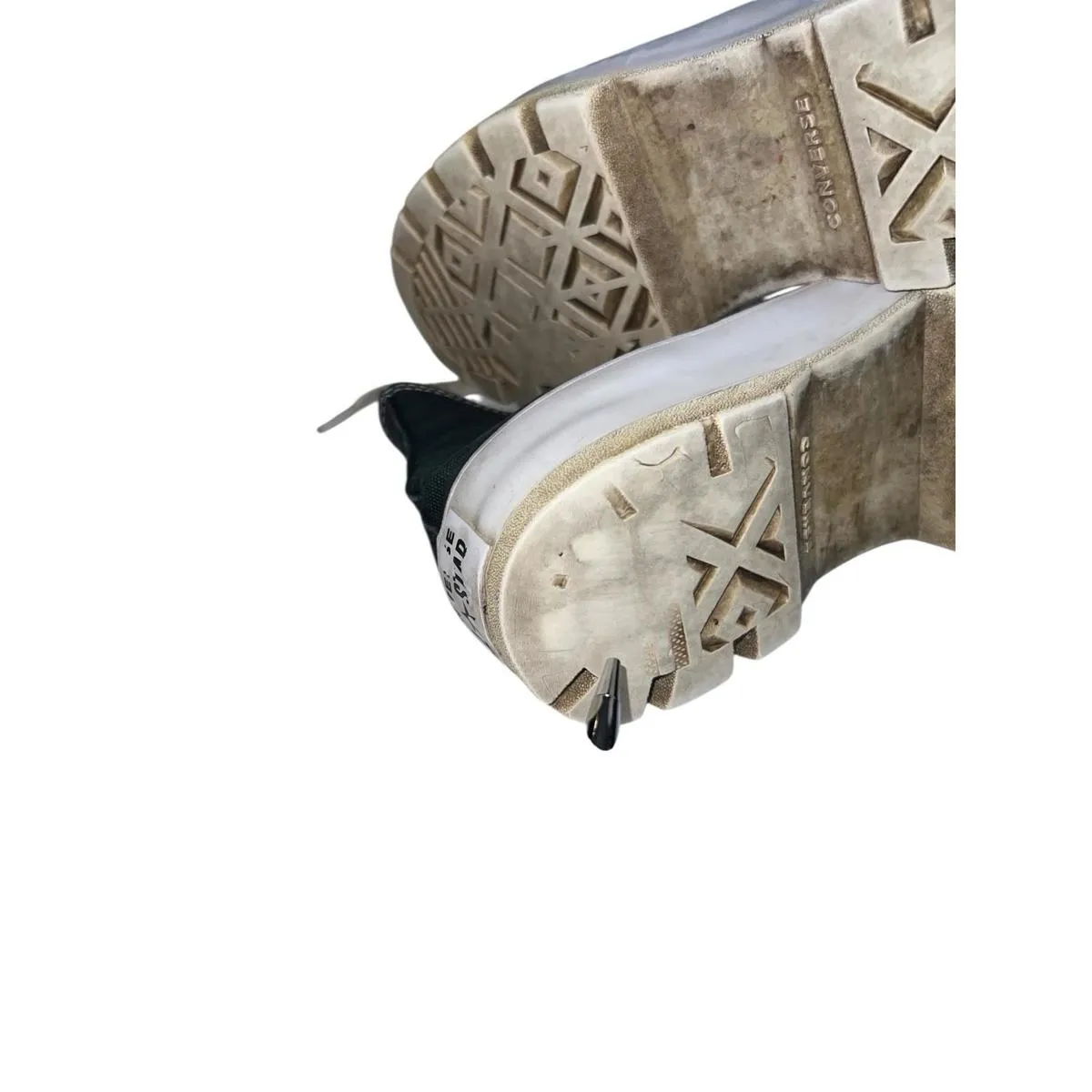 Converse All Star Lugged Black Canvas High Tops Women’s 6 / Men’s 4.5 - Image 10