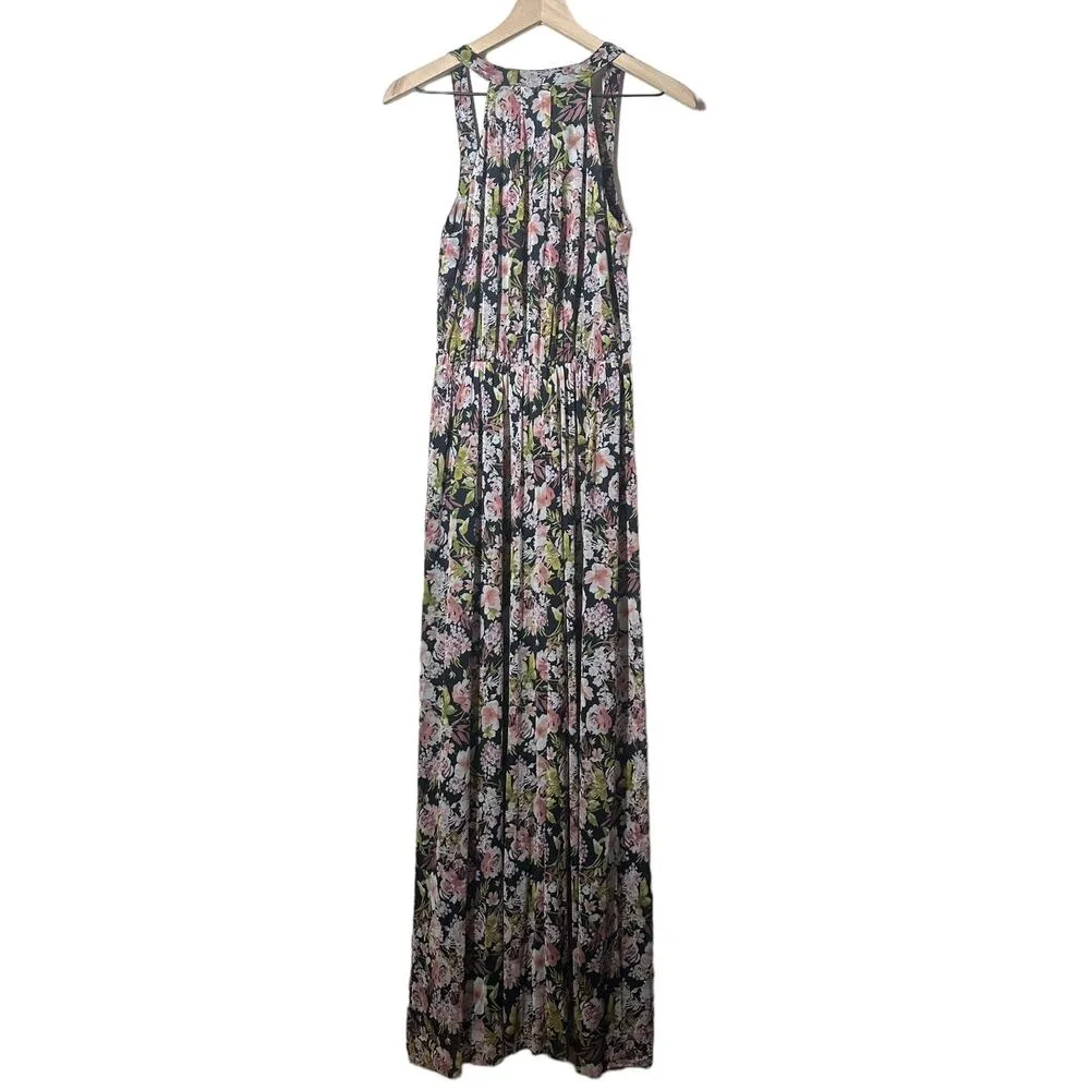 Sunday in Brooklyn Ella Floral Dress Sleeveless Maxi Size Small - Image 3