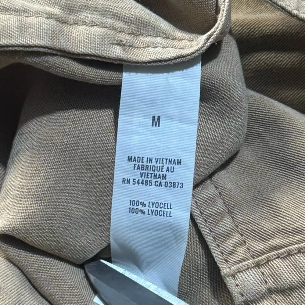 NEW Aerie Utility Military Romper‎ Sun Washed Tan Safari Coastal Bohemian Size M - Image 13