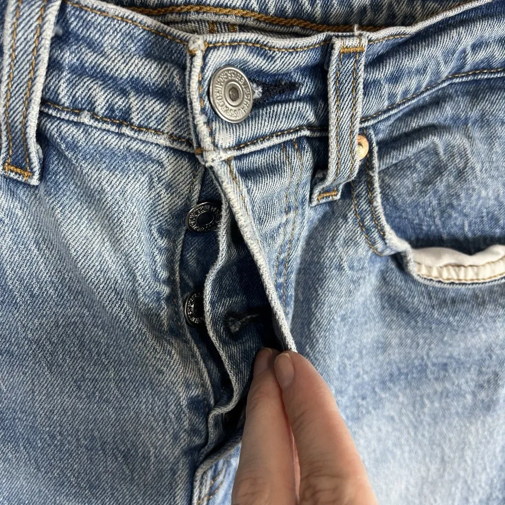 Levi’s Wedgie Icon Fit Ankle Jeans High Waist Size 28 Casual Vintage‎ Style - Image 4