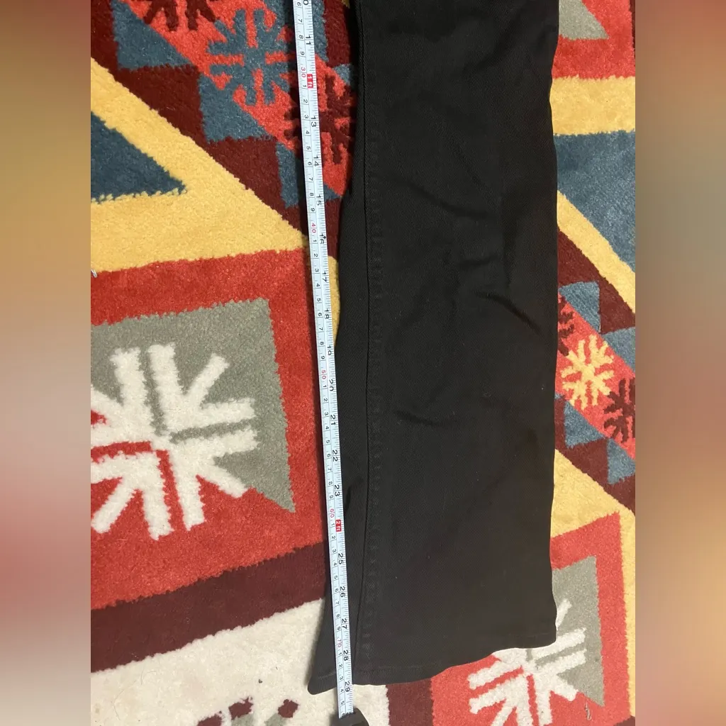 Gap Womens Jeans Black Denim Size 2 - Image 8