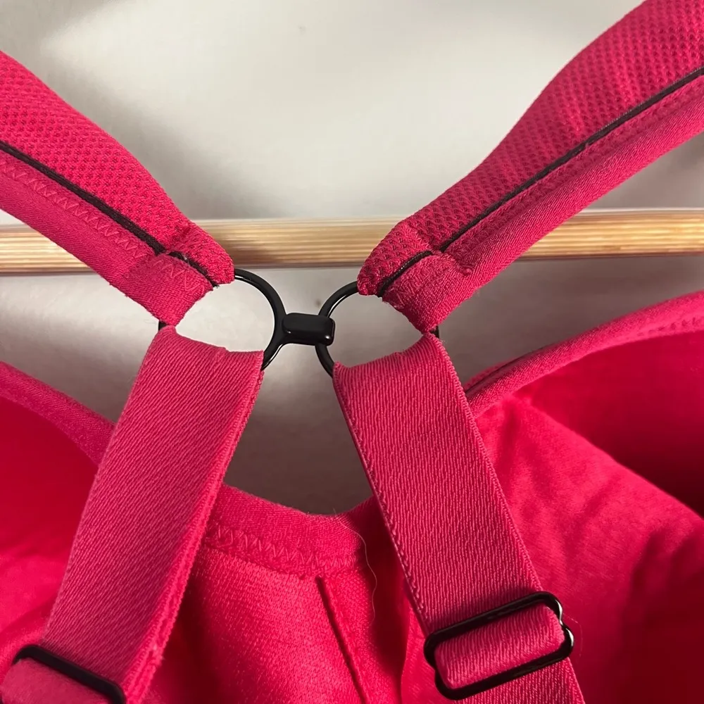 Panache  sport pink halter workout bra size 38H - Image 5