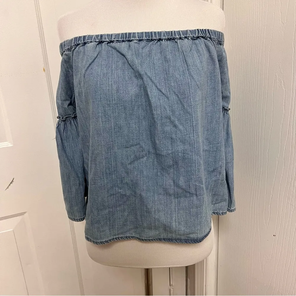 Madewell Azalea Chambray Top - Image 3