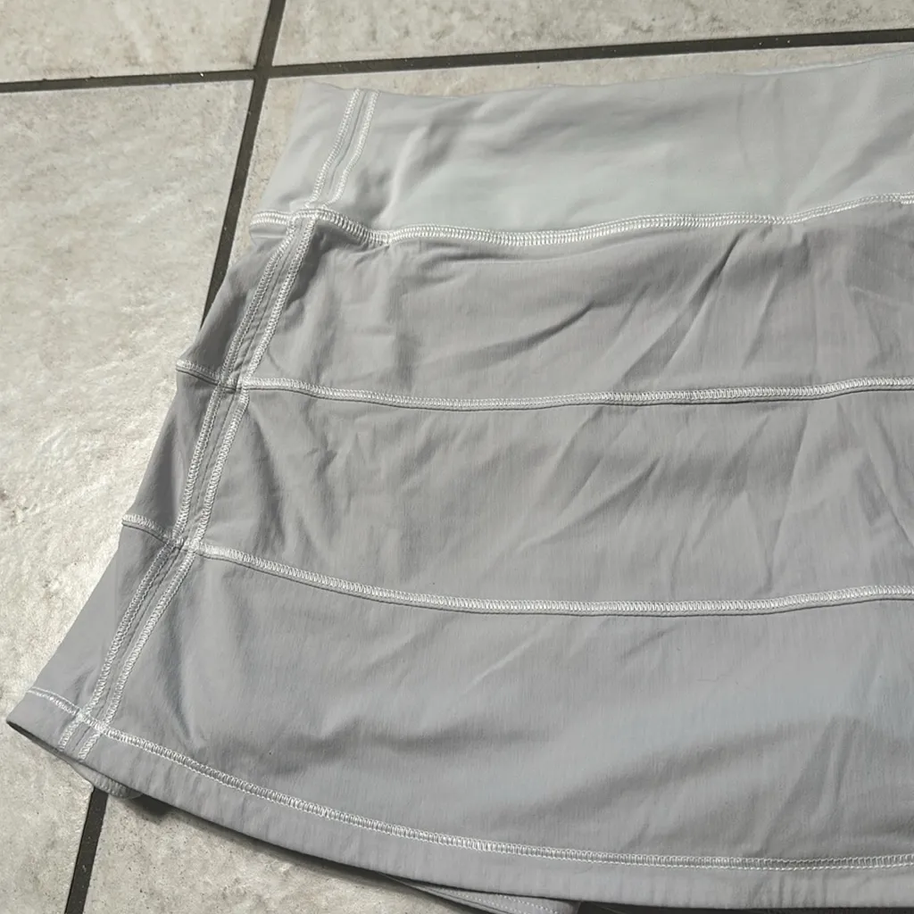 Lululemon‎ Pace Rival Skirt White - Image 7