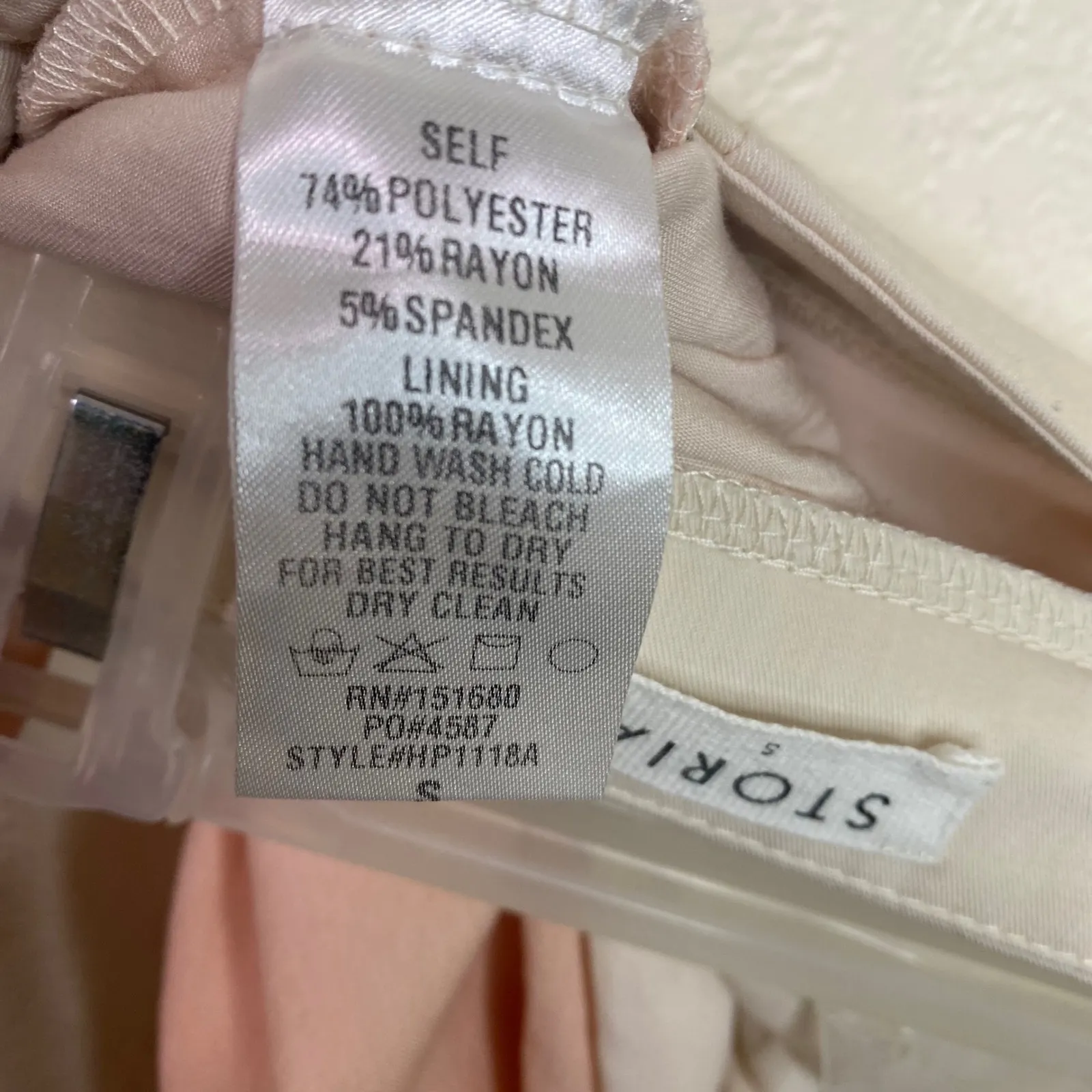 STORIA Colorblock Pleated Preppy Tennis Style Skirt Skort Asymmetrical Wrap Sz S - Image 6